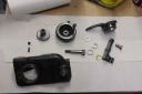 Advance Lathe apron in pieces