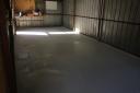 Workshop floor 1st coat